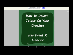 How To Invert Colors Ibis Paint X