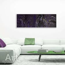 Canvas Painting Abstract Purple