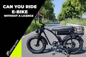 electric bike without a license