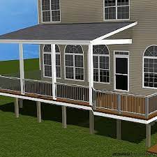 1000 Ideas About Covered Deck Designs