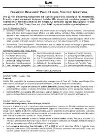 Download more than 1000 resume templates for free. Resume Sample 10 Engineering Management Resume Career Resumes