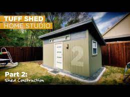 Building A Tuff Shed Home Studio Part