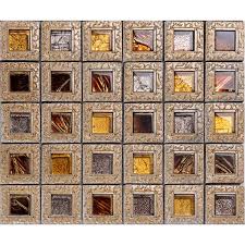resin mosaic tile crystal glass tile