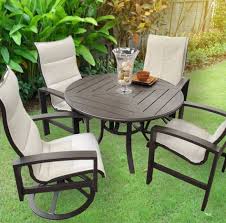 Sahara Sling Patio Dining Sets In 2023