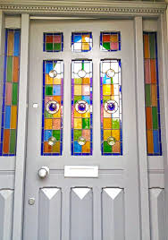 Glazed Nine Panel Edwardian Door Old