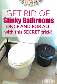 get rid of stinky bathrooms once and