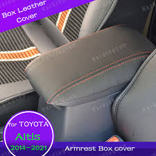Hardingsun Seat Armrest Box Cover For