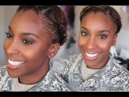 military hair and makeup tutorial you