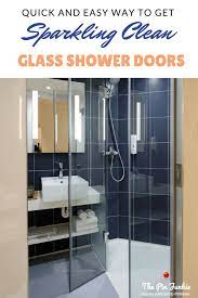 How To Clean Glass Shower Doors The