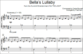 Download link for bella s lullaby complete piano sheet from. I Have Never Played The Piano But Really Would Like To Learn Bella S Lullaby From Twilight Is It Difficult To Learn And How Long Would It Take To Master This Musical Piece