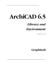 Archicad 6 5 Library And Environment