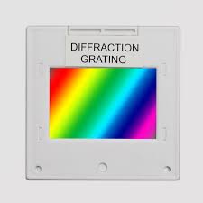 diffraction grating slide linear