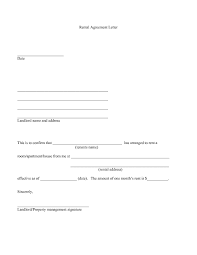 Landlord Agreement Letter Template Examples Letter Template Collection