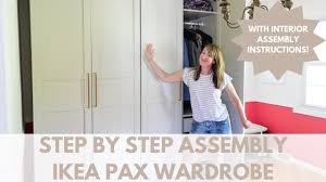 how to emble ikea pax wardrobe