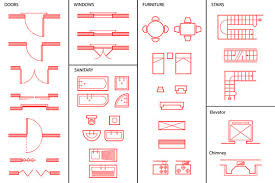 architectural plan symbols images