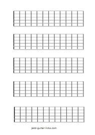 Sight down the edge of the fingerboard from behind the body, looking up toward the headstock of the instrument. Printable Blank Guitar Neck Diagrams Chord Scale Charts