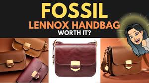 fossil lennox handbag review