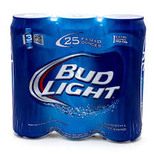 Bud Light 25oz Can 3 Pack