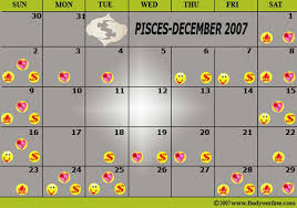 2007 Astrology Calendars For All Zodiac Signs Pisces Astrology