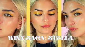 winx saga inspired makeup look stella