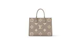 OnTheGo MM Bicolor Monogram Empreinte Leather - Women - Handbags | LOUIS  VUITTON ® gambar png