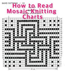 How To Read Mosaic Knitting Charts Clearlyhelena