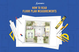 how to read floor plan measurements
