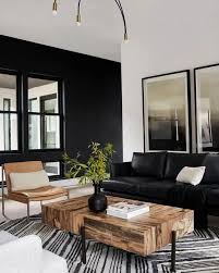 40 black sofas that will never go out