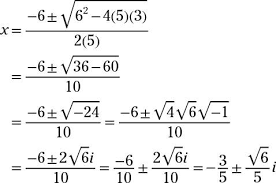 Solving Equations With Complex