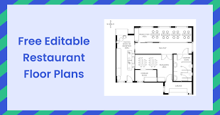 free editable restaurant floor plans
