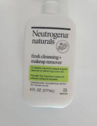 neutrogena naturals fresh cleansing and makeup remover 6 fl oz