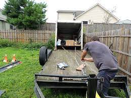 moving a garden shed the redneck way