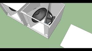 subwoofer box design speaker box