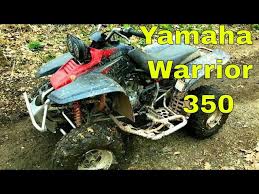 yamaha warrior 350 quad walk around