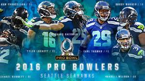 Seven Seahawks Earn 2016 Pro Bowl Honors