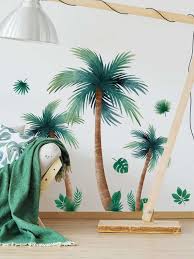 Palm Tree Pattern Wall Decal