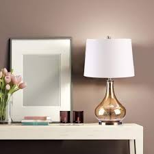 Gold Mercury Glass Table Lamp