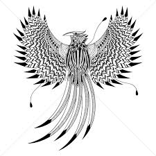 Intricate Bird Design Vector Image 1623183 Stockunlimited