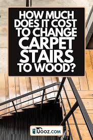 cost to change carpet stairs to wood