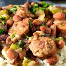 slow cooker red beans rice sausage