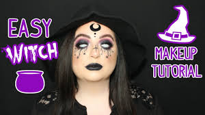 easy last minute witch makeup tutorial