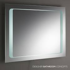 Mirrors Elegant Backlit Bathroom Mirror For Your Modern