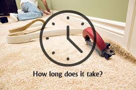 How Long Does It Take To Install Carpet