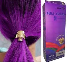 They dye your hair purple without bleach, will last up to 1 month, and give you an intense purple color, although not as vibrant as the temporary hair dyes. Starlist Bright Violet Purple Haircolor Permanent On Sale