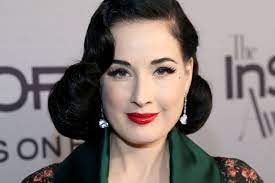 dita von teese on body makeup crossfit