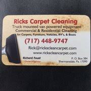 ricks carpet cleaning shermansdale