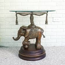 Maitland Smith Bronze Elephant Side