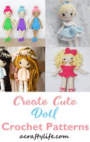 9 cutest crochet doll patterns