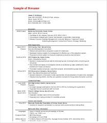 Examples Of Business Resumes  Business Resume Examples Management     sample resume format