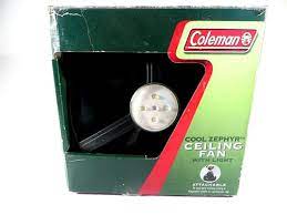 Coleman Ceiling Fan Cool Zephyr W Light